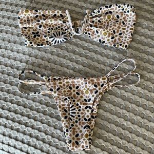 Beach Riot x Stone Cold Fox Kaleidoscope Bikini